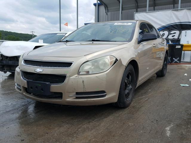 1G1ZG57B58F233932 - 2008 CHEVROLET MALIBU LS 金色 照片 2