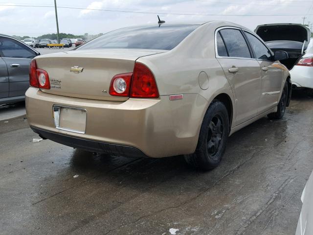 1G1ZG57B58F233932 - 2008 CHEVROLET MALIBU LS 金色 照片 4