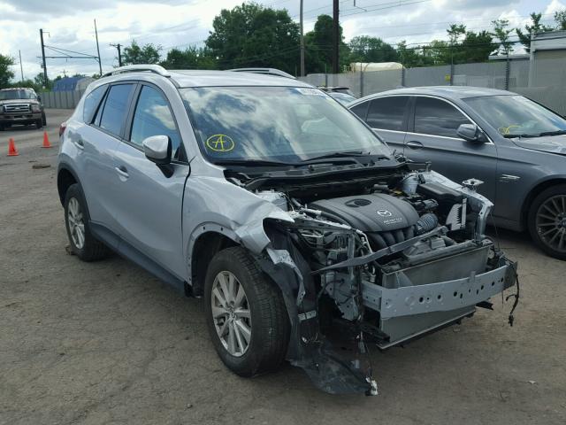 JM3KE4CY2G0605075 - 2016 MAZDA CX-5 TOURI SILVER photo 1