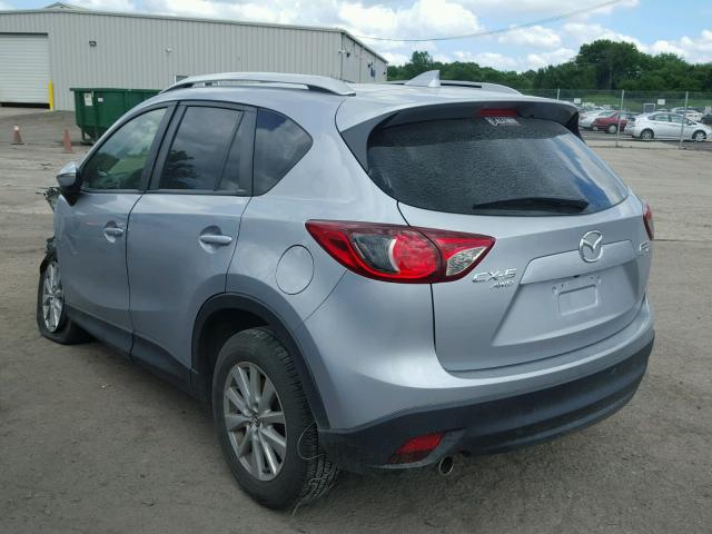 JM3KE4CY2G0605075 - 2016 MAZDA CX-5 TOURI SILVER photo 3