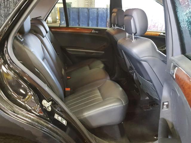 4JGBB22E58A427960 - 2008 MERCEDES-BENZ ML 320 CDI BLACK photo 6