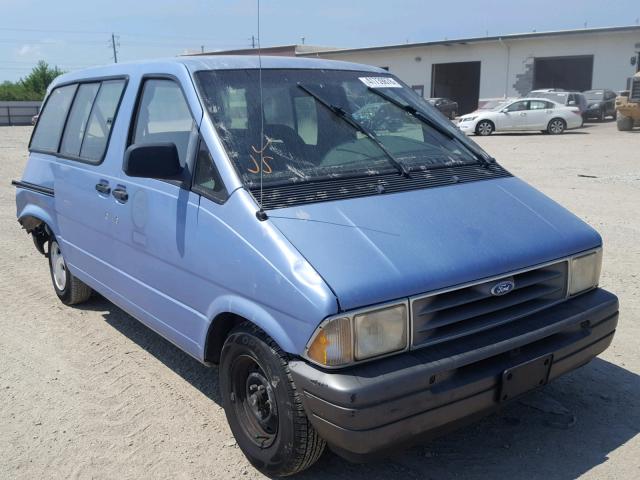 1FMDA11U3VZC24612 - 1997 FORD AEROSTAR BLUE photo 2