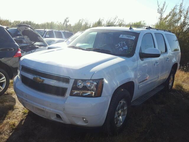 1GNSCJE02CR228359 - 2012 CHEVROLET SUBURBAN WHITE photo 2