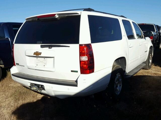 1GNSCJE02CR228359 - 2012 CHEVROLET SUBURBAN WHITE photo 4