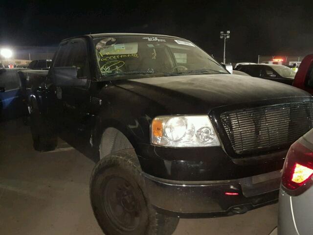 1FTRX14W35FA49298 - 2005 FORD F150 BLACK photo 1