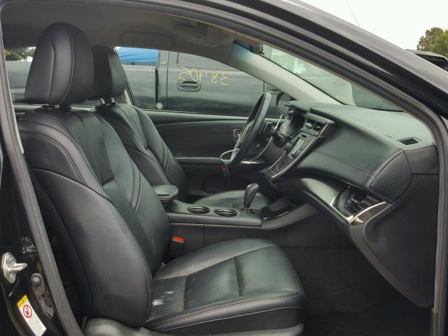 4T1BK1EB5GU195224 - 2016 TOYOTA AVALON XLE BLACK photo 5