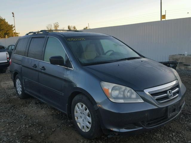 5FNRL38246B005119 - 2006 HONDA ODYSSEY LX GREEN photo 1