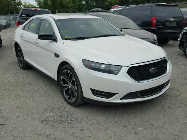 1FAHP2KT2FG120776 - 2015 FORD TAURUS WHITE photo 1