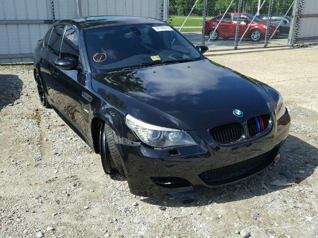 WBSNB93598CX09721 - 2008 BMW M5 BLACK photo 1