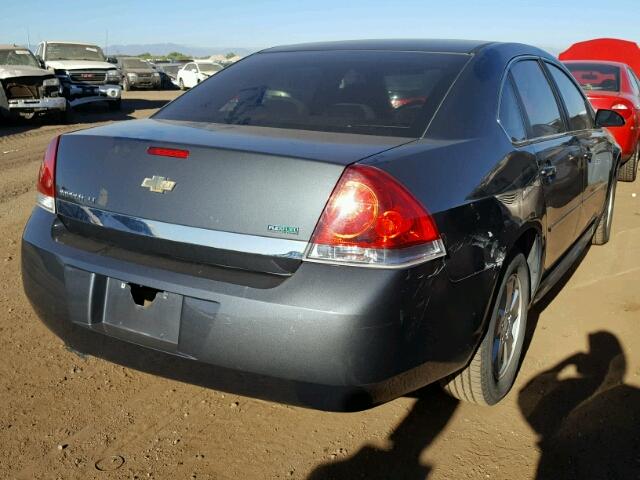 2G1WB5EK9A1235250 - 2010 CHEVROLET IMPALA GRAY photo 4