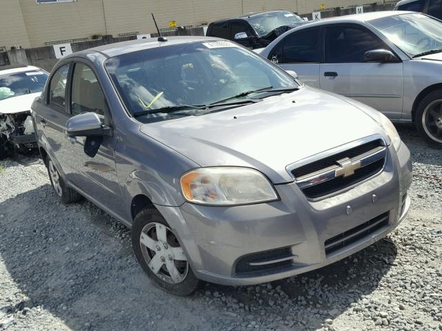 KL1TD5DE9BB191307 - 2011 CHEVROLET AVEO LS GRAY photo 1
