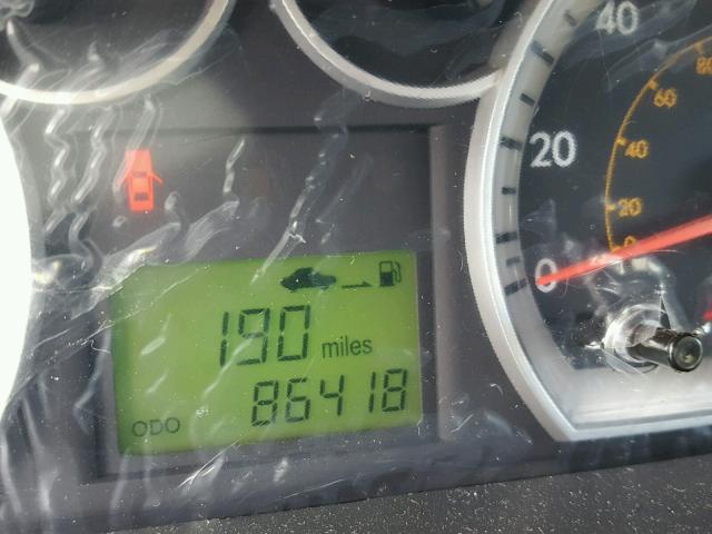 KL1TD5DE9BB191307 - 2011 CHEVROLET AVEO LS GRAY photo 8