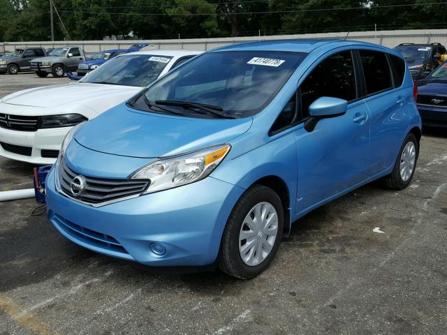 3N1CE2CP5FL396251 - 2015 NISSAN VERSA NOTE BLUE photo 2