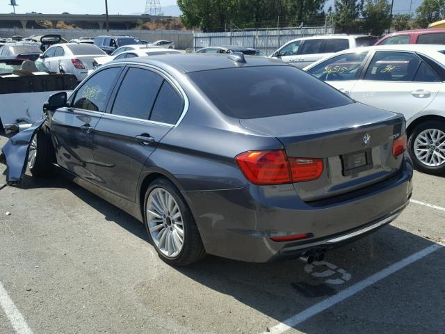 WBA3C1C58DF436015 - 2013 BMW 328 I SULE GRAY photo 3