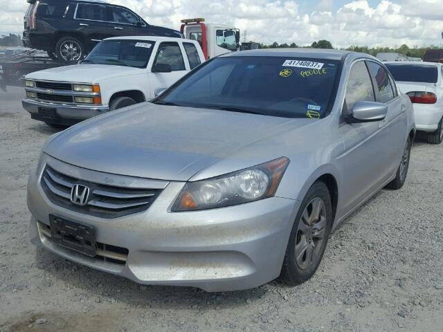 1HGCP2F65CA026318 - 2012 HONDA ACCORD SILVER photo 2