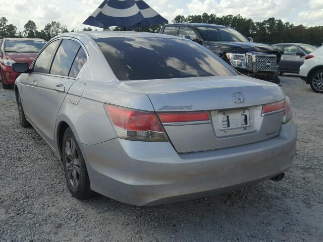 1HGCP2F65CA026318 - 2012 HONDA ACCORD SILVER photo 3