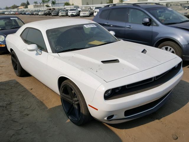 2C3CDZAG4HH573416 - 2017 DODGE CHALLENGER WHITE photo 1