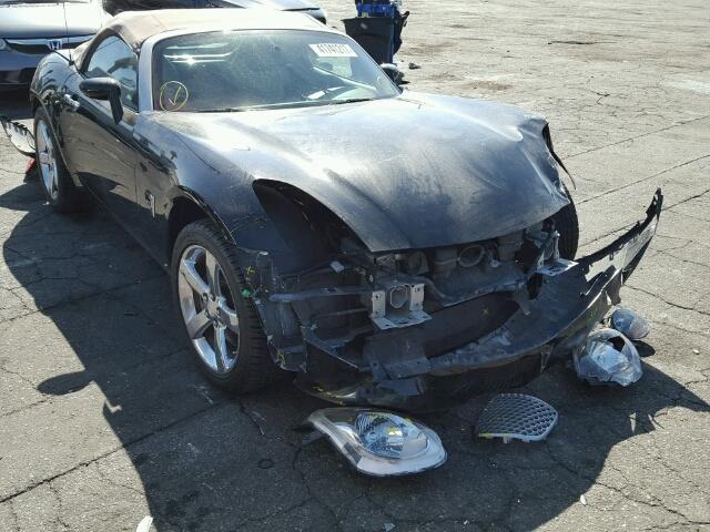 1G2MN35B69Y107121 - 2009 PONTIAC SOLSTICE BLACK photo 1