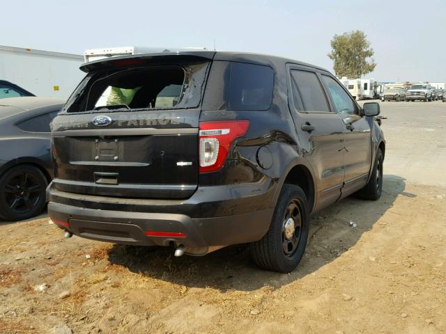 1FM5K8AR0FGB26298 - 2015 FORD EXPLORER P BLACK photo 4