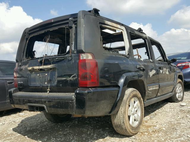 1J8HG48N86C198641 - 2006 JEEP COMMANDER BURN photo 4