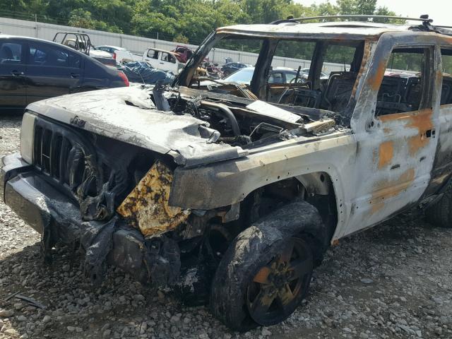 1J8HG48N86C198641 - 2006 JEEP COMMANDER BURN photo 9