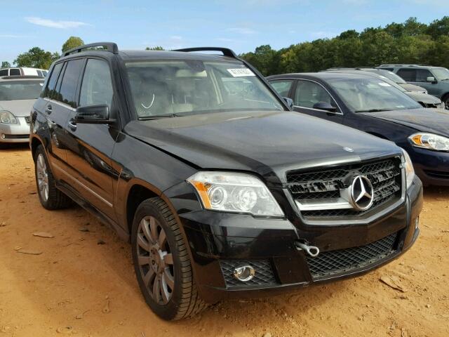 WDCGG5GB3CF759722 - 2012 MERCEDES-BENZ GLK 350 BLACK photo 1