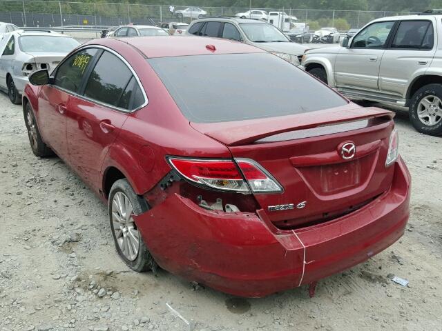 1YVHP82A095M05921 - 2009 MAZDA 6 RED photo 3