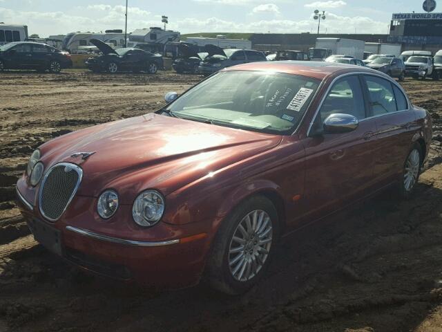 SAJWA01B06HN57784 - 2006 JAGUAR S-TYPE 4.2 RED photo 2