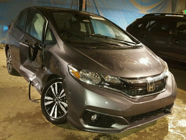 3HGGK5H8XJM710622 - 2018 HONDA FIT EX CHARCOAL photo 1