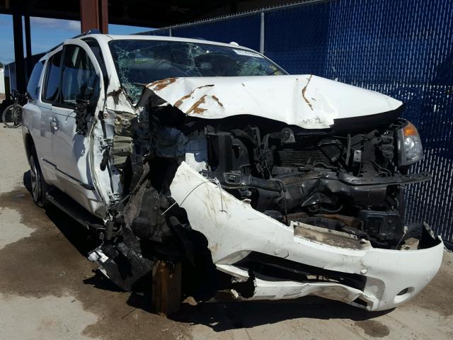 5N1BA0NF2AN606967 - 2010 NISSAN ARMADA PLA WHITE photo 1