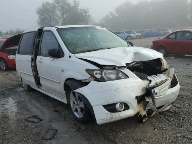 JM3LW28J660563607 - 2006 MAZDA MPV WAGON WHITE photo 1