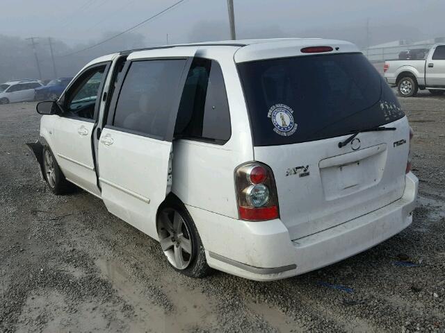 JM3LW28J660563607 - 2006 MAZDA MPV WAGON WHITE photo 3