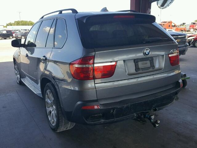 5UXFE83508L166951 - 2008 BMW X5 4.8I GRAY photo 3