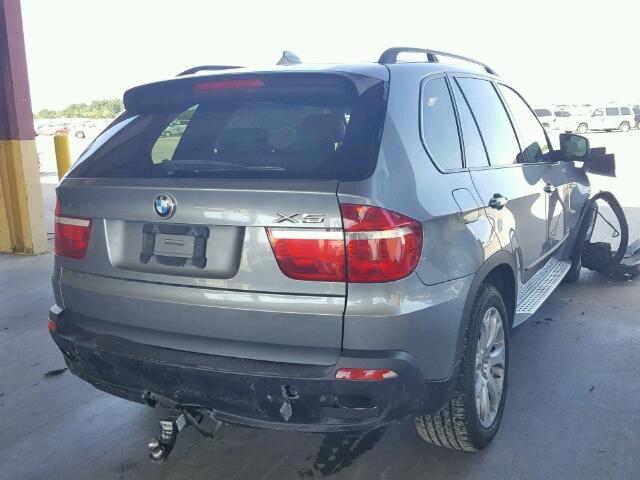 5UXFE83508L166951 - 2008 BMW X5 4.8I GRAY photo 4