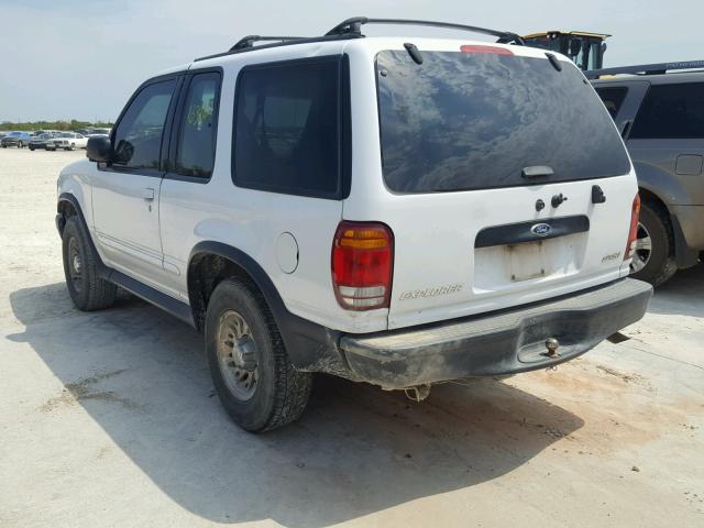 1FMYU60EXYUA76945 - 2000 FORD EXPLORER S WHITE photo 3