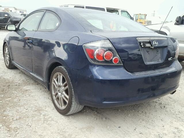 JTKDE167X80243476 - 2008 TOYOTA SCION TC 蓝色 照片 3