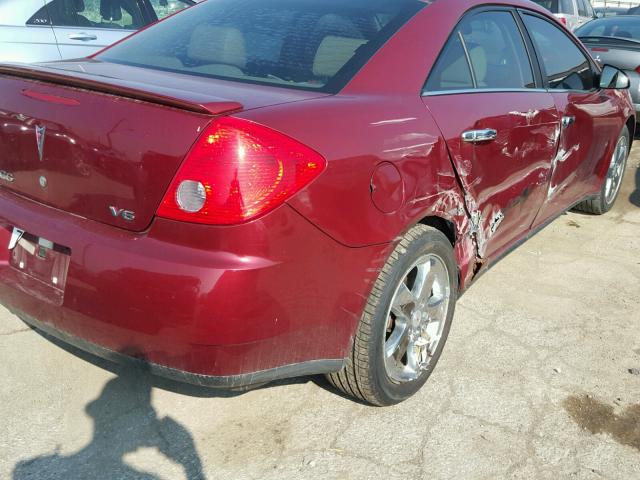 1G2ZG57N084305797 - 2008 PONTIAC G6 RED photo 4