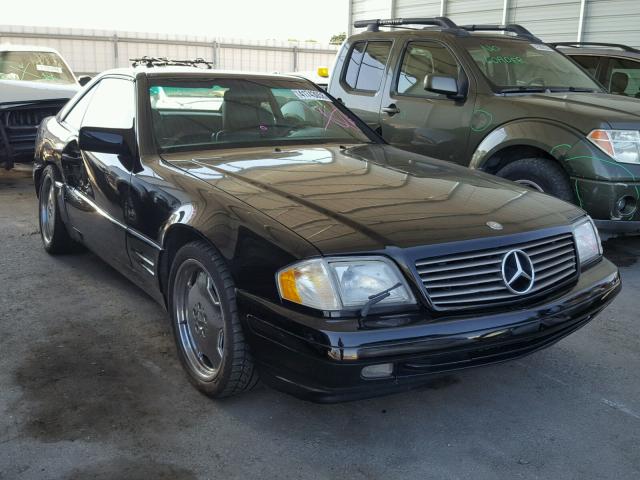 WDBFA67F6TF130191 - 1996 MERCEDES-BENZ SL 500 BLACK photo 1