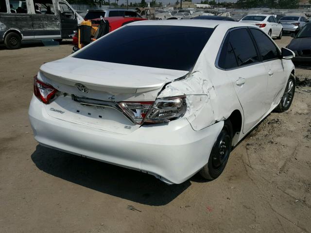 4T1BF1FK5FU484816 - 2015 TOYOTA CAMRY LE WHITE photo 4