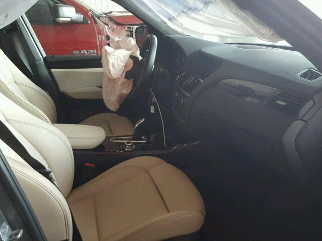 5UXWX7C55E0E78123 - 2014 BMW X3 SILVER photo 5