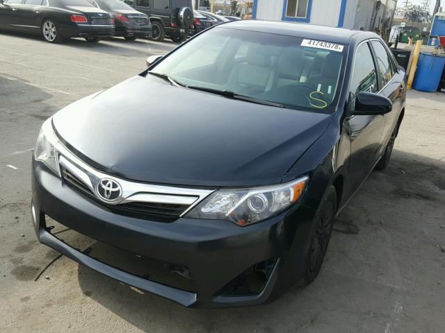 4T4BF1FK2ER398013 - 2014 TOYOTA CAMRY L 蓝色 照片 2