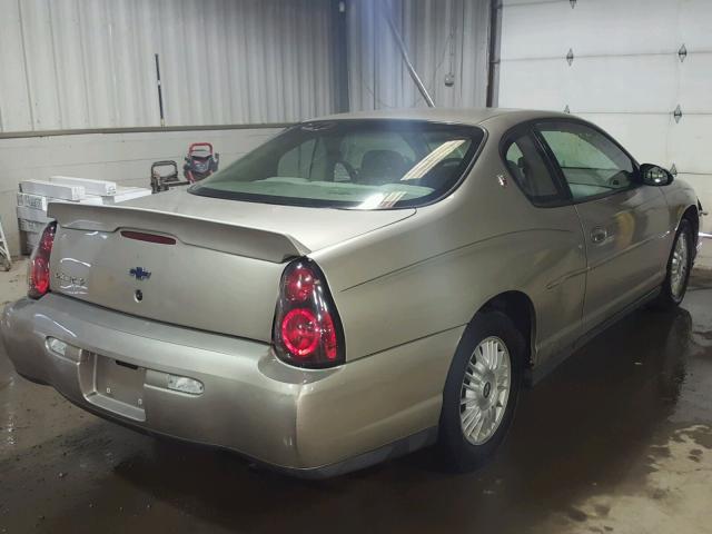 2G1WW12E529145737 - 2002 CHEVROLET MONTE CARL 棕色 照片 4