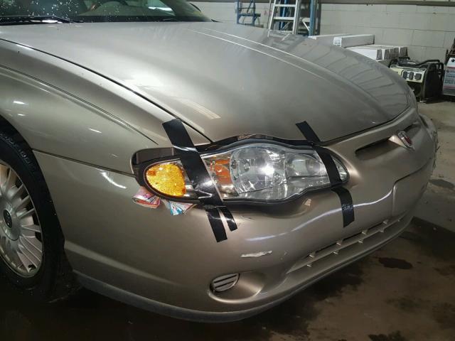 2G1WW12E529145737 - 2002 CHEVROLET MONTE CARL 棕色 照片 9