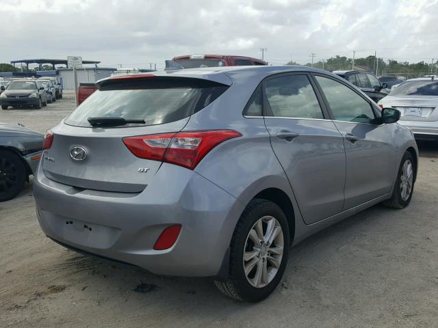 KMHD35LE6DU074126 - 2013 HYUNDAI ELANTRA GT GRAY photo 4