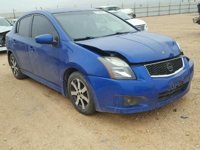 3N1AB6AP3CL686199 - 2012 NISSAN SENTRA 2.0 BLUE photo 1