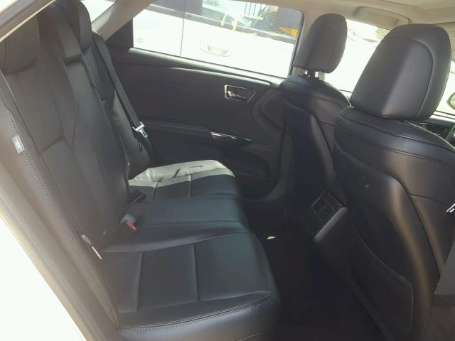 4T1BK1EB7DU061925 - 2013 TOYOTA AVALON BAS أبيض صورة 6