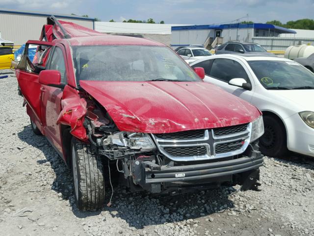 3C4PDCBG5DT504289 - 2013 DODGE JOURNEY SX RED photo 1