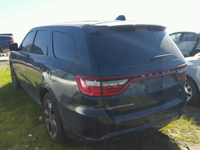 1C4SDHCT3EC476587 - 2014 DODGE DURANGO BLACK photo 3