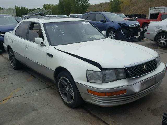 JT8UF11E6N0103770 - 1992 LEXUS LS 400 WHITE photo 1