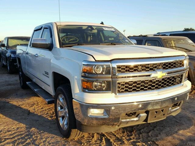 3GCUKSEC0EG219926 - 2014 CHEVROLET SILVERADO WHITE photo 1